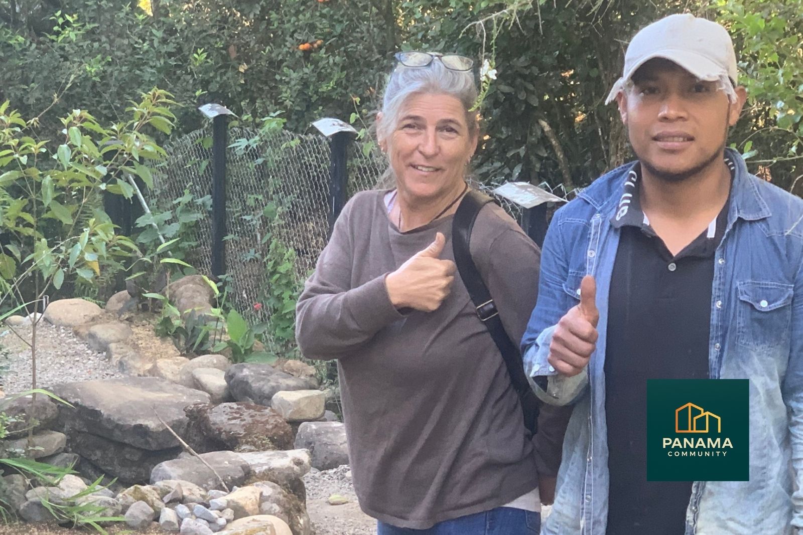 Claudia und Marvin Claudia und Marvin im Garten