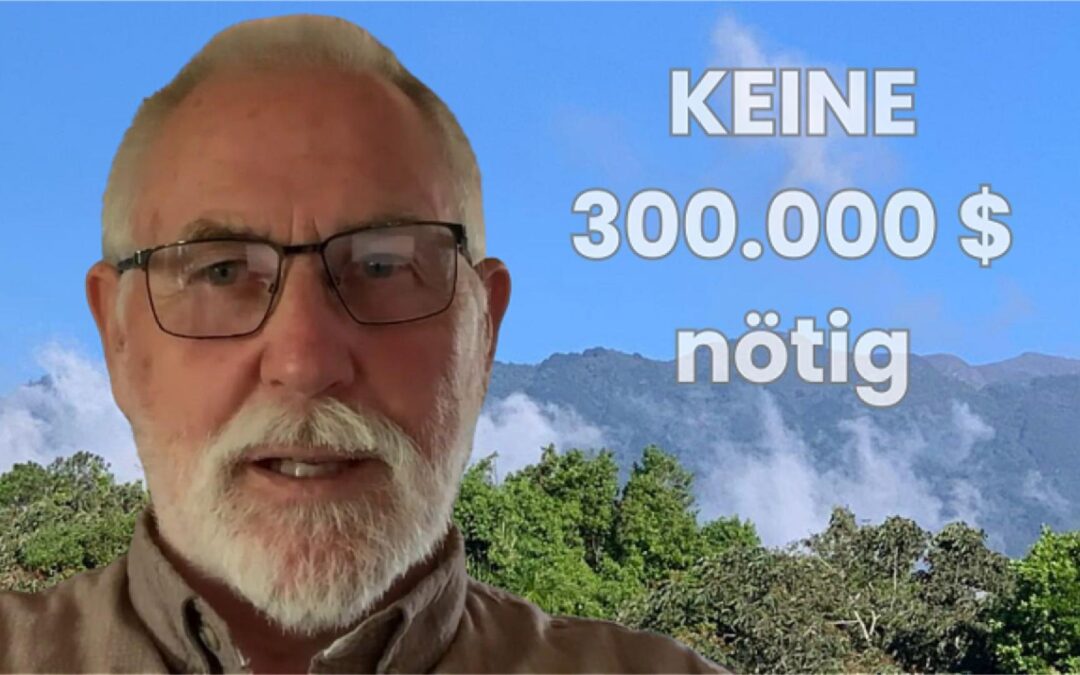 Keine 300.000 US$ nötig