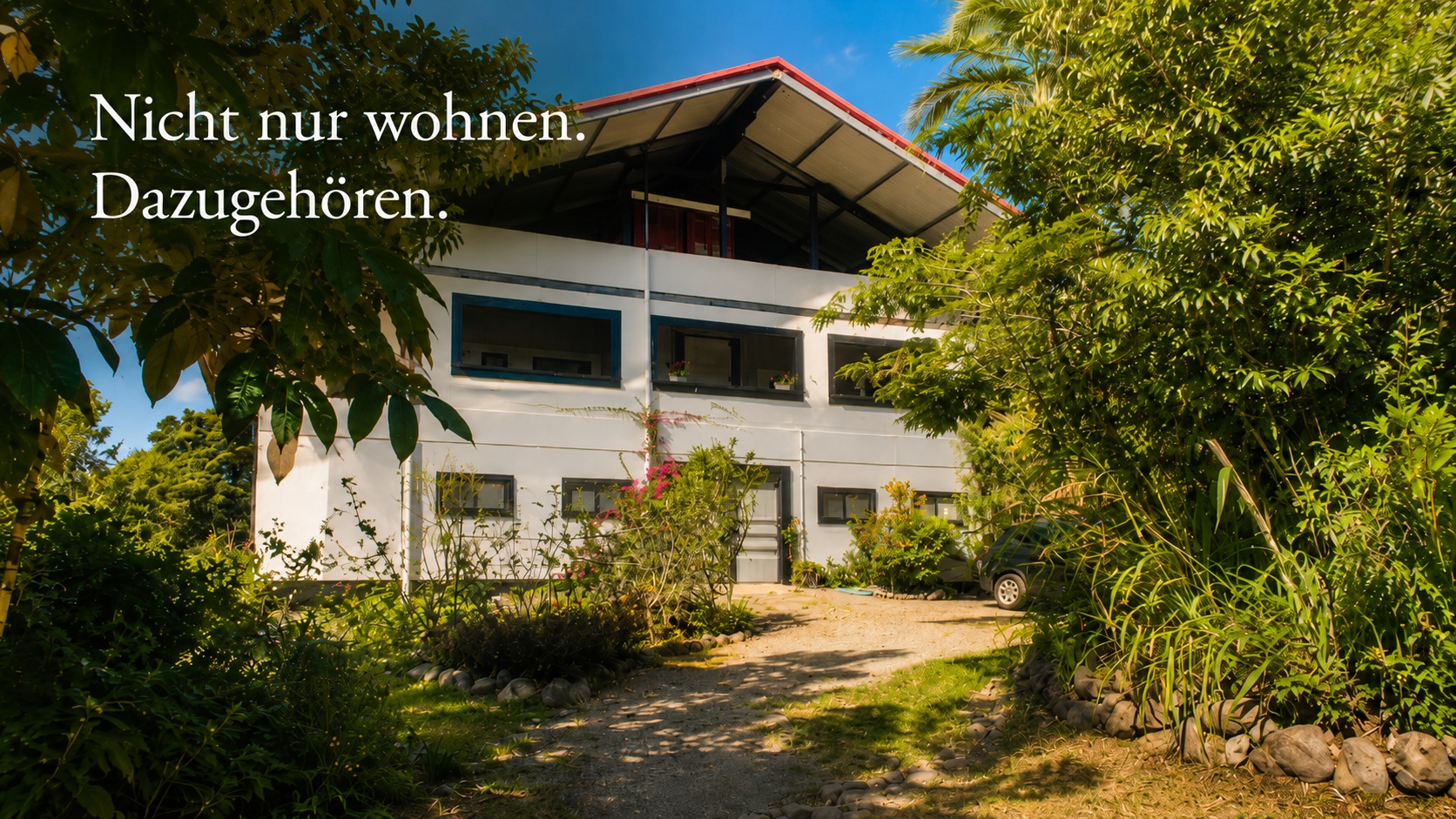 Privat wohnen. Nicht allein sein. Teil eines ruhigen Ortes werden.