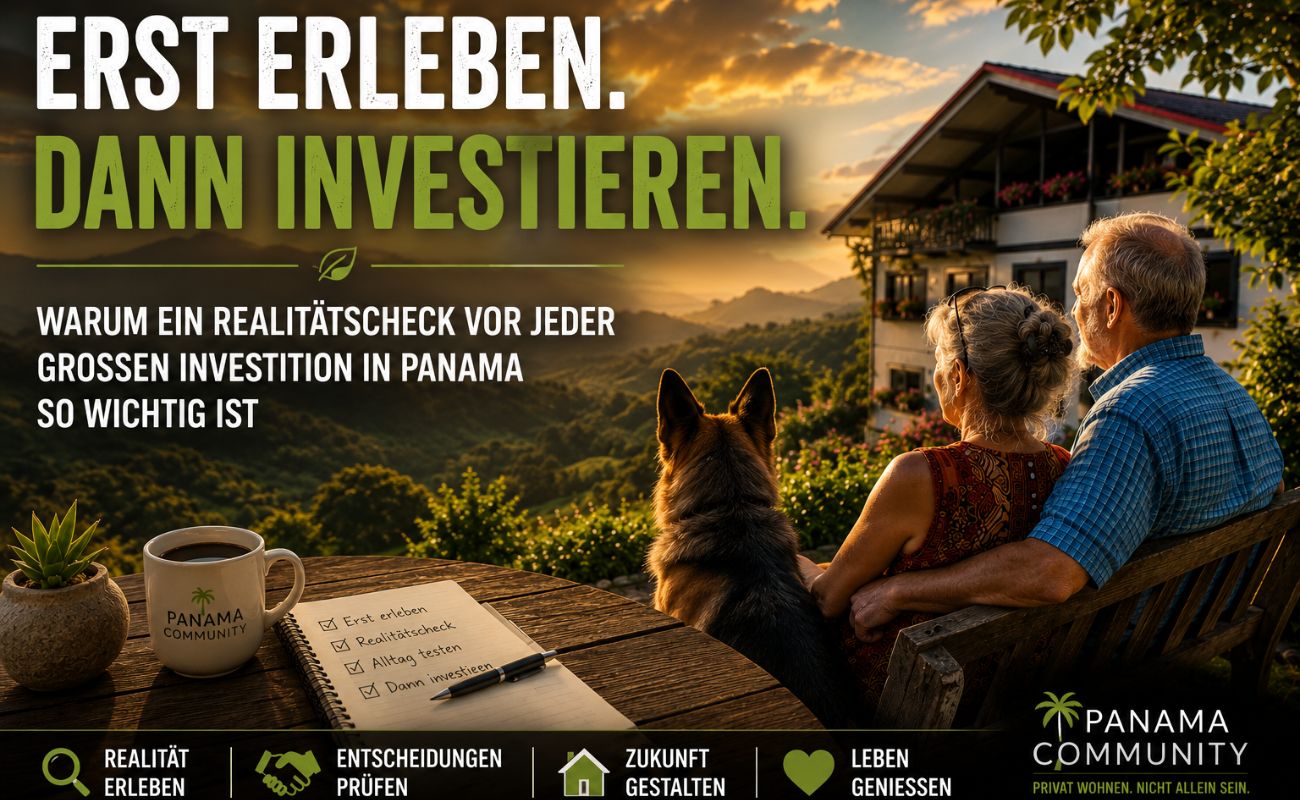 Auswandern nach Panama: Erst erleben, dann investieren