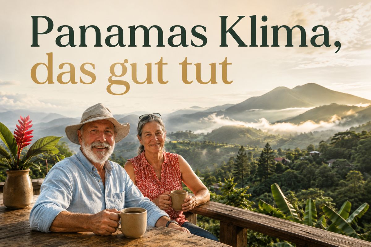Frank und Claudia im Hochland von Panama bei Palmira und Boquete