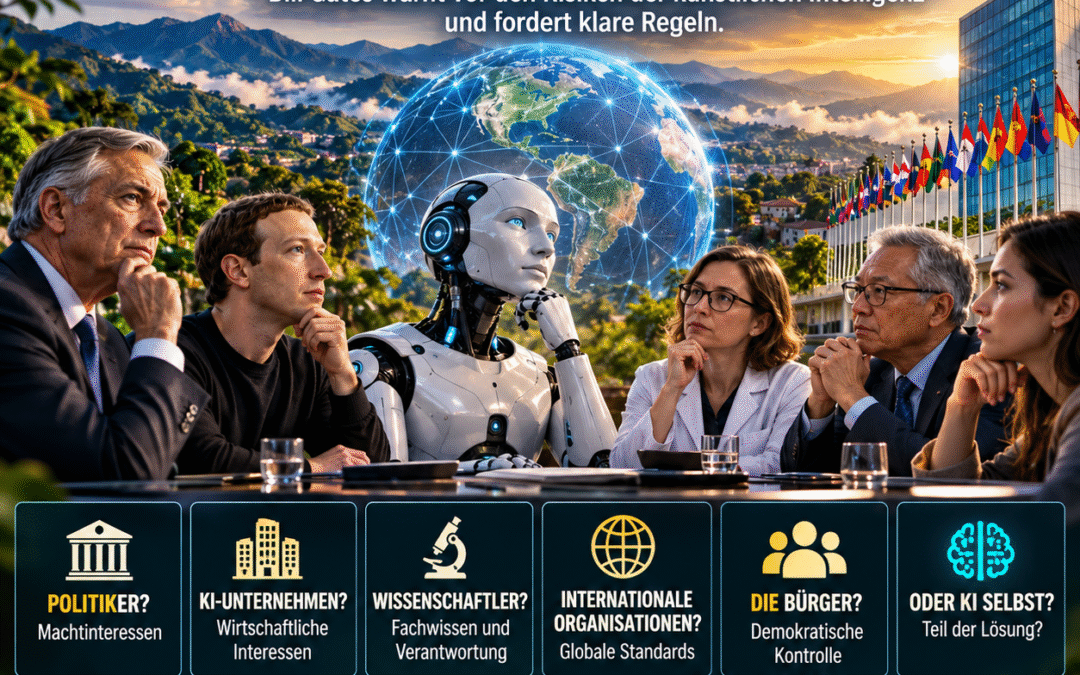 Wer soll die Regeln für KI festlegen? Panama Community über KI-Regulierung, Verantwortung und gesellschaftliche Kontrolle.
